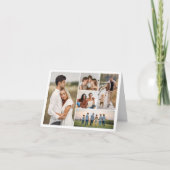 Creëer Uw eigen 5 Fotocollage Kaart (Voorkant)