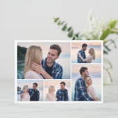 Creëer Uw eigen 5 Fotocollage Kaart (Staand voorkant)