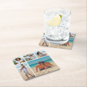 Creëer Uw eigen 5 Fotocollage Kartonnen Onderzetters (Insitu)