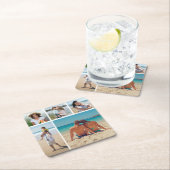 Creëer Uw eigen 5 Fotocollage Kartonnen Onderzetters (Insitu)