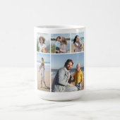 Creëer Uw eigen 5 Fotocollage Koffiemok (Center)
