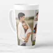 Creëer Uw eigen 5 Fotocollage Latte Mok (Linkerhoek)