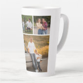 Creëer Uw eigen 5 Fotocollage Latte Mok (Rechterhoek)