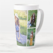 Creëer Uw eigen 5 Fotocollage Latte Mok (Rechterhoek)