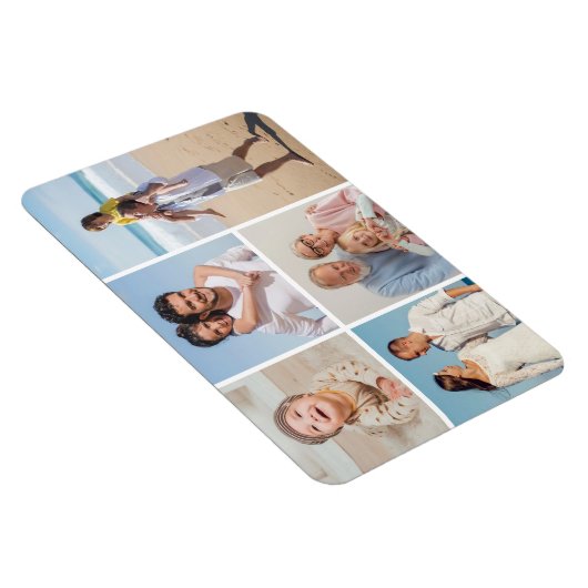 Creëer Uw eigen 5 Fotocollage Magneet (Rechterzijde)