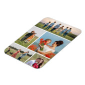 Creëer Uw eigen 5 Fotocollage Magneet (Linkerzijde)