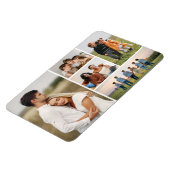 Creëer Uw eigen 5 Fotocollage Magneet (Linkerzijde)