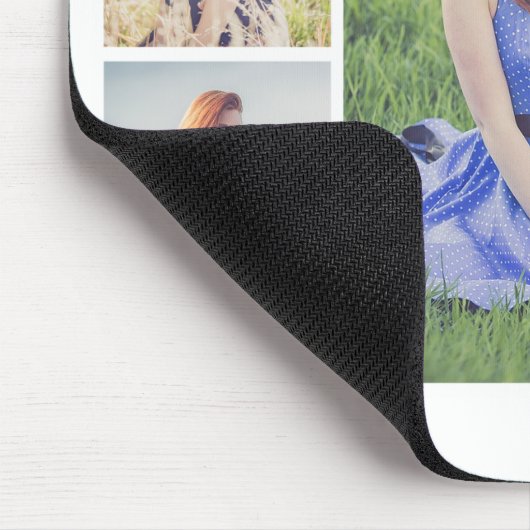 Creëer Uw eigen 5 Fotocollage Muismat (Hoek)