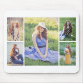 Creëer Uw eigen 5 Fotocollage Muismat (Voorkant)