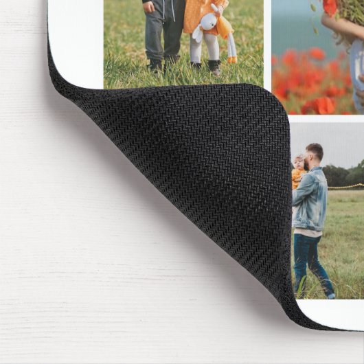 Creëer Uw eigen 5 Fotocollage Muismat (Hoek)