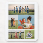 Creëer Uw eigen 5 Fotocollage Muismat (Voorkant)