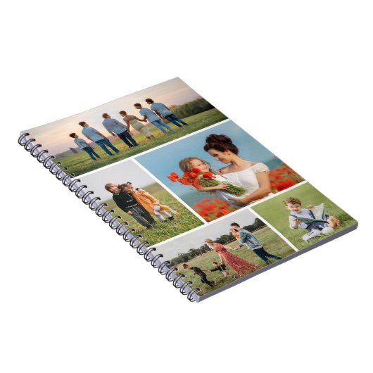 Creëer Uw eigen 5 Fotocollage Notitieboek (Rechterzijde)