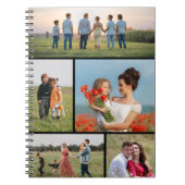 Creëer Uw eigen 5 Fotocollage Notitieboek (Voorkant)