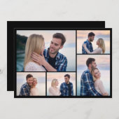 Creëer Uw eigen 5 Fotocollage Notitiekaartje (Voorkant / Achterkant)