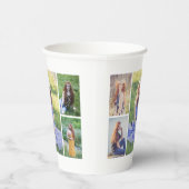 Creëer Uw eigen 5 Fotocollage Papieren Bekers (Rechts)