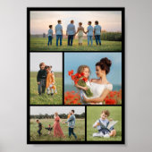 Creëer Uw eigen 5 Fotocollage Poster (Voorkant)