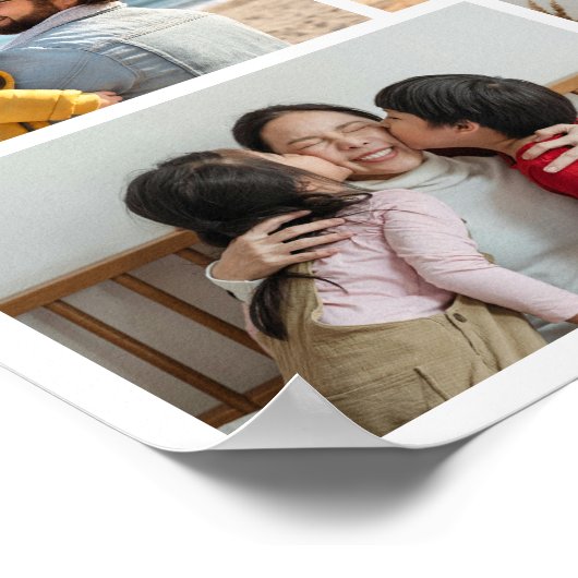 Creëer Uw eigen 5 Fotocollage Poster (Hoek)