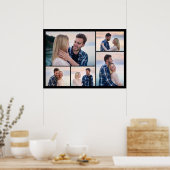 Creëer Uw eigen 5 Fotocollage Poster (Keuken)