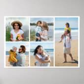 Creëer Uw eigen 5 Fotocollage Poster (Voorkant)
