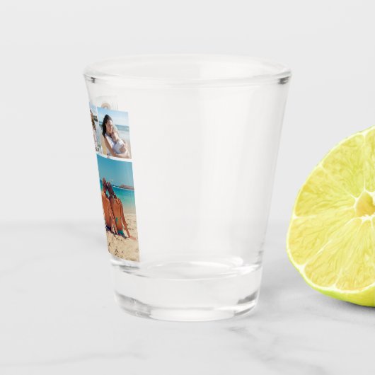 Creëer Uw eigen 5 Fotocollage Shot Glas (Rechts)