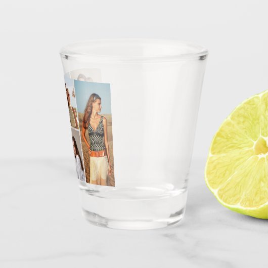 Creëer Uw eigen 5 Fotocollage Shot Glas (Rechts)
