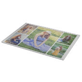 Creëer Uw eigen 5 Fotocollage Snijplank (Hoek)