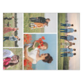 Creëer Uw eigen 5 Fotocollage Tafelkleed (Voorkant (Horizontaal))