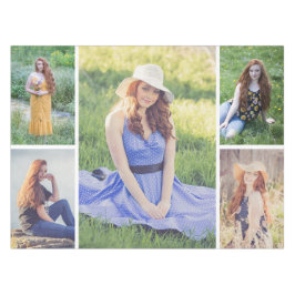 Creëer Uw eigen 5 Fotocollage Tafelkleed