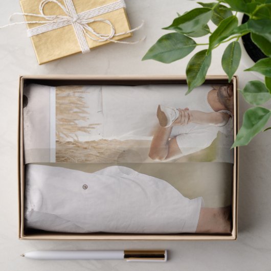 Creëer Uw eigen 5 Fotocollage Tissuepapier (Geschenk)