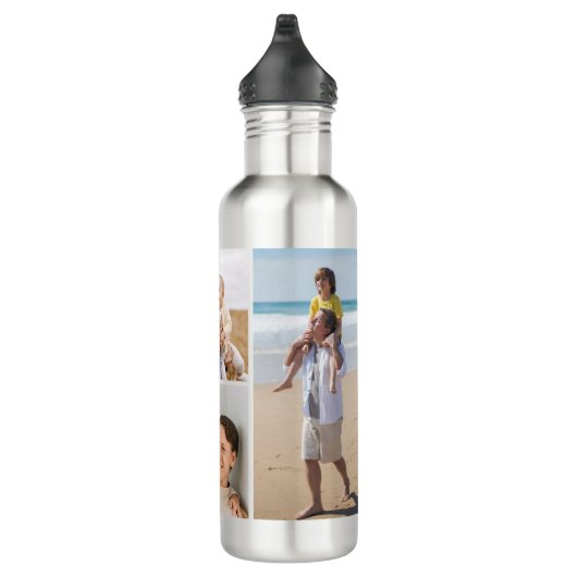 Creëer Uw eigen 5 Fotocollage Waterfles (Rechts)