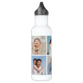 Creëer Uw eigen 5 Fotocollage Waterfles (Links)