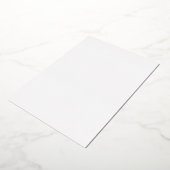 Creëer Uw eigen 5-inch x 7-inch Gold Foil uitnodig Folie Uitnodiging (Gedraaid)