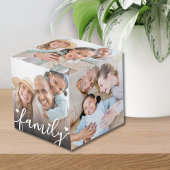 Creëer uw eigen 5-kant Afbeelding familiefoto's Kubus