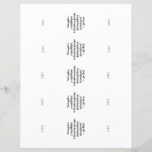 Creëer Uw eigen 5 prachtige bloemige Bladwijzer (Achterkant)