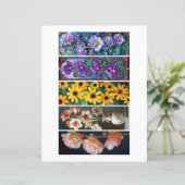 Creëer Uw eigen 5 Tuin Bloem Bladwijzer (Staand voorkant)