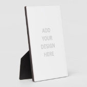 Creëer Uw Eigen 5''x7'' UV-bestendige Ezel Plaque Fotoplaat (Zijkant)