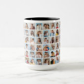 Creëer Uw eigen 60 Fotocollage Combo Mok (Midden)