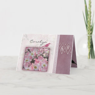 Creëer uw eigen 60ste verjaardag kaart