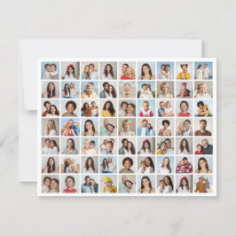 Creëer Uw Eigen 63 Foto Collage Groet Kaart