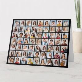 Creëer Uw Eigen 63 Foto Collage Groet Kaart