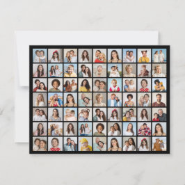 Creëer Uw Eigen 63 Foto Collage Groet Kaart