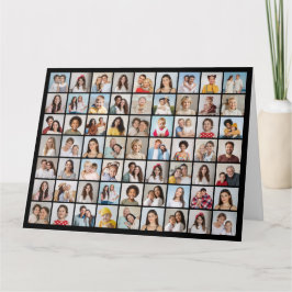 Creëer Uw Eigen 63 Fotocollage Groot Kaart