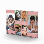 Creëer Uw Eigen 6 Afbeelding Collage Familienaam R Fotoblokken (Rechts)