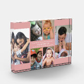 Creëer Uw Eigen 6 Afbeelding Collage Familienaam R Fotoblokken (Links)