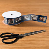 Creëer Uw Eigen 6 Foto Collage Marine Film Strip Satijnen Lint