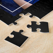 Creëer Uw eigen 6-fotocollage - citaat zwart Legpuzzel (Zijkant)