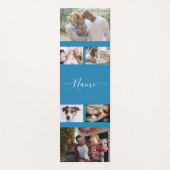 Creëer uw eigen 6 Fotocollage en noem Yoga Mat (Voorkant)