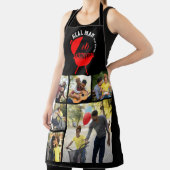 Creëer Uw Eigen 6 Fotocollage Papa BBQ Schort (Insitu)