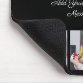 Creëer Uw eigen 6 Fotocollage Voeg uw groet toe Muismat (Hoek)