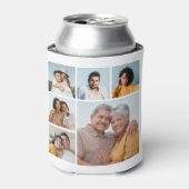 Creëer Uw eigen 6 Kleur voor fotocollage Editable Blikjeskoeler (Blikje Voorkant)